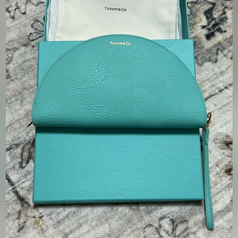Tiffany & Co. half moon wallet